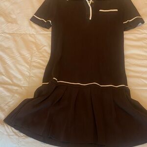 Caroline Constance size small brown sweater material dress